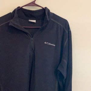 Columbia lightweight fleece zip sweater
